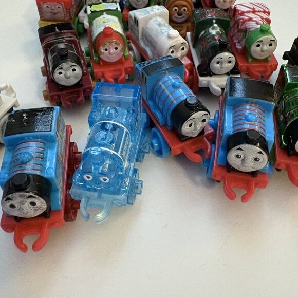 Thomas The Tank & Friends Mini Trains Lot Qty: 17 Holiday Advent Calendar EUC - Picture 2 of 7
